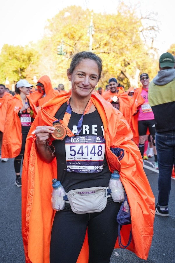 NYRR member Carey Socol at the TCS New York City Marathon.